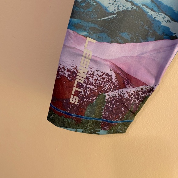 Reebok LEs Mills Scenic Mountain print leggings - Picture 5 of 8